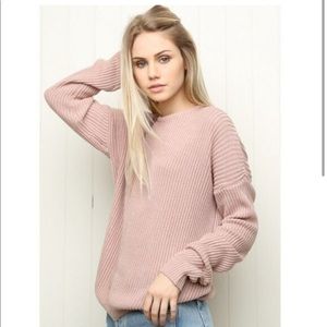 Brandy Melville pink sweater